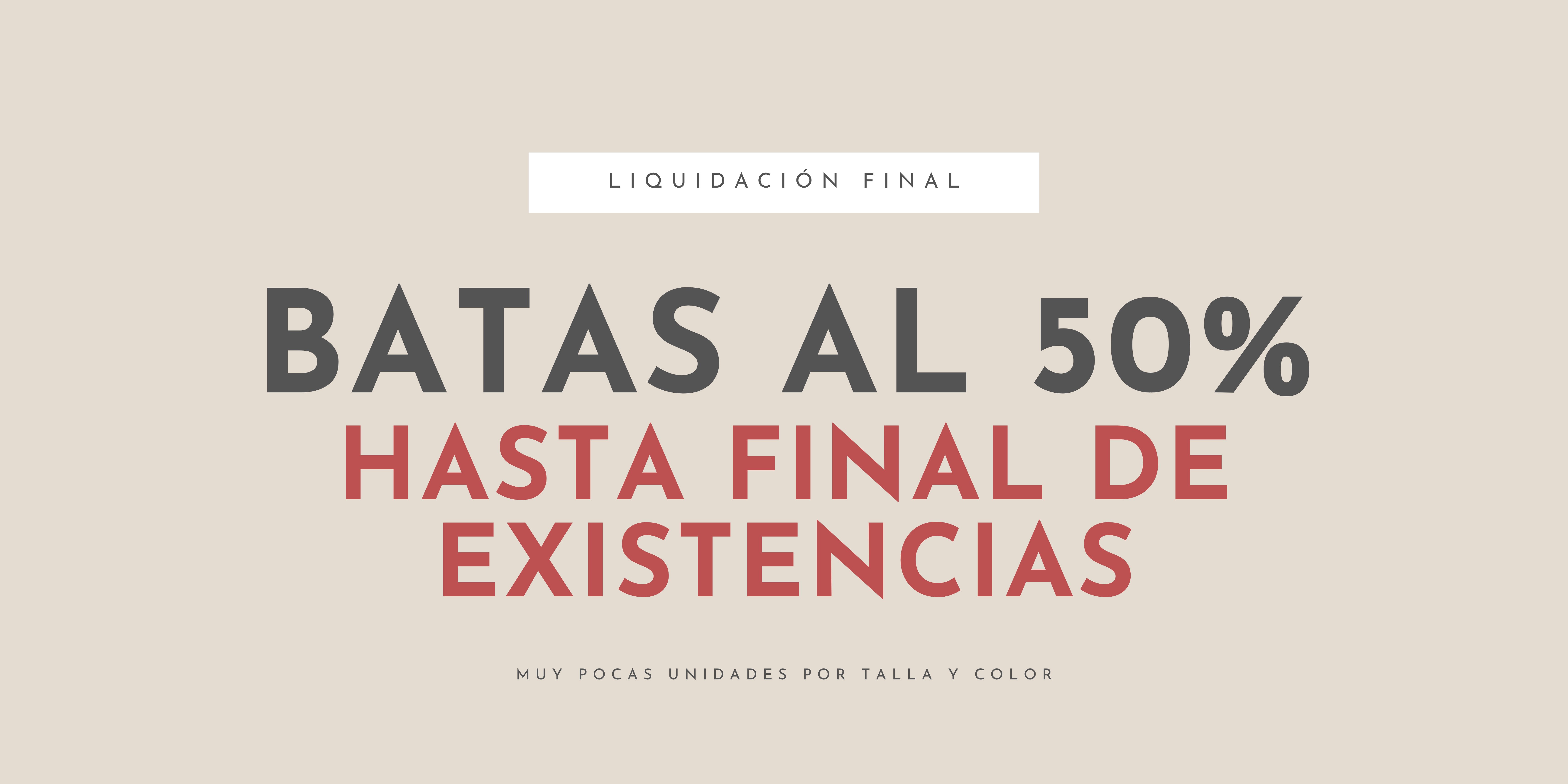 BATAS AL 50%